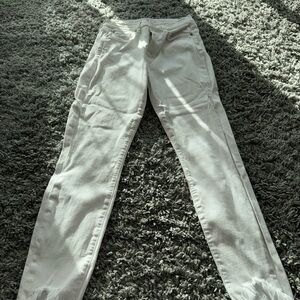 7 for all mankind White Denim Jeans